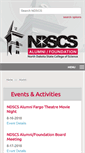 Mobile Screenshot of ndscsalumni.com